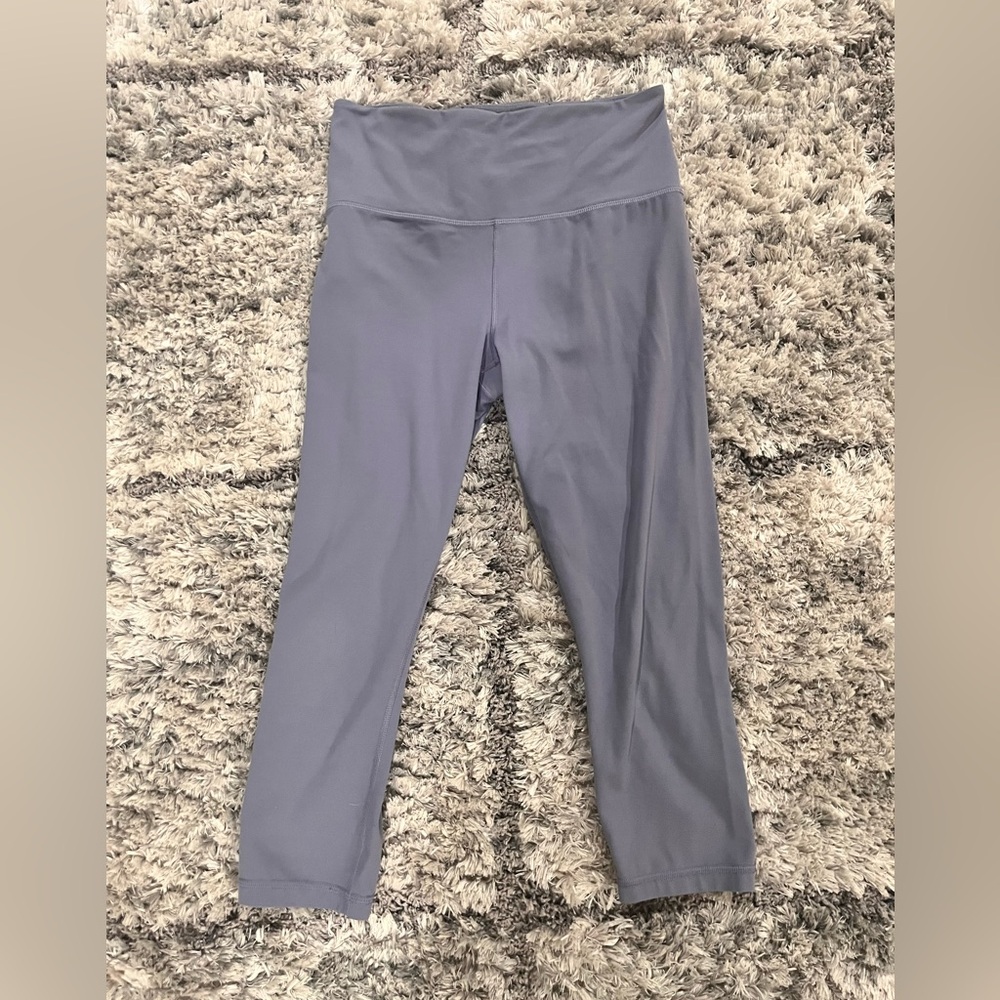 Athleta Charcoal Capri Leggings